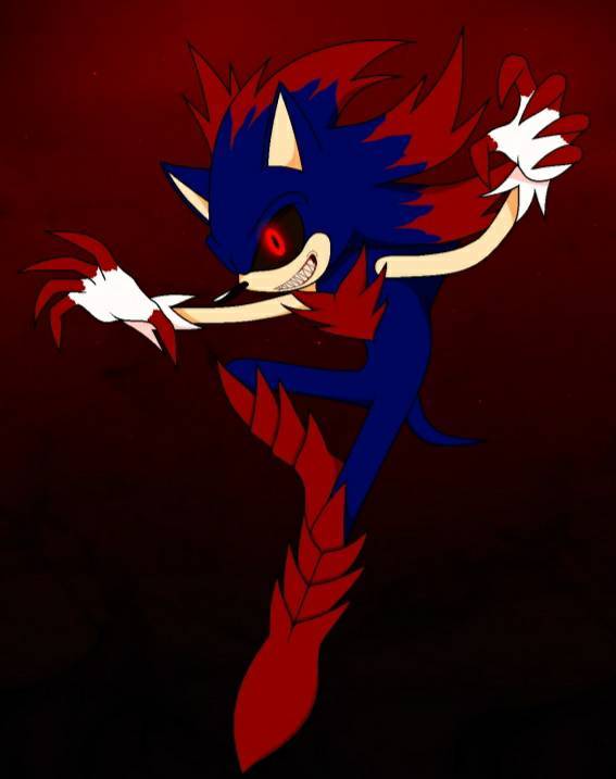 Sonic.exe (Devil Blood) by Atlijah on DeviantArt