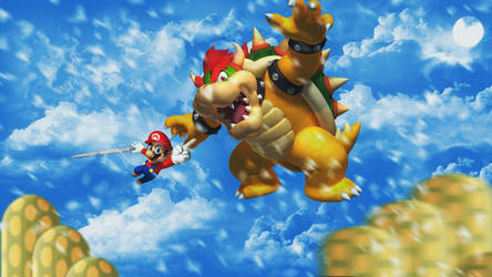 Mario VS Bowser