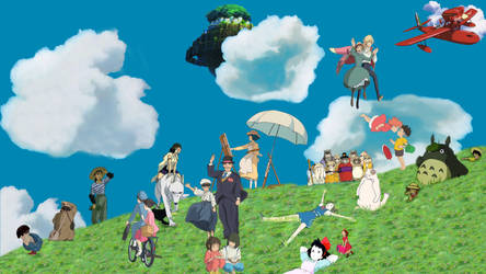 Ghibli wallpaper -Wip-