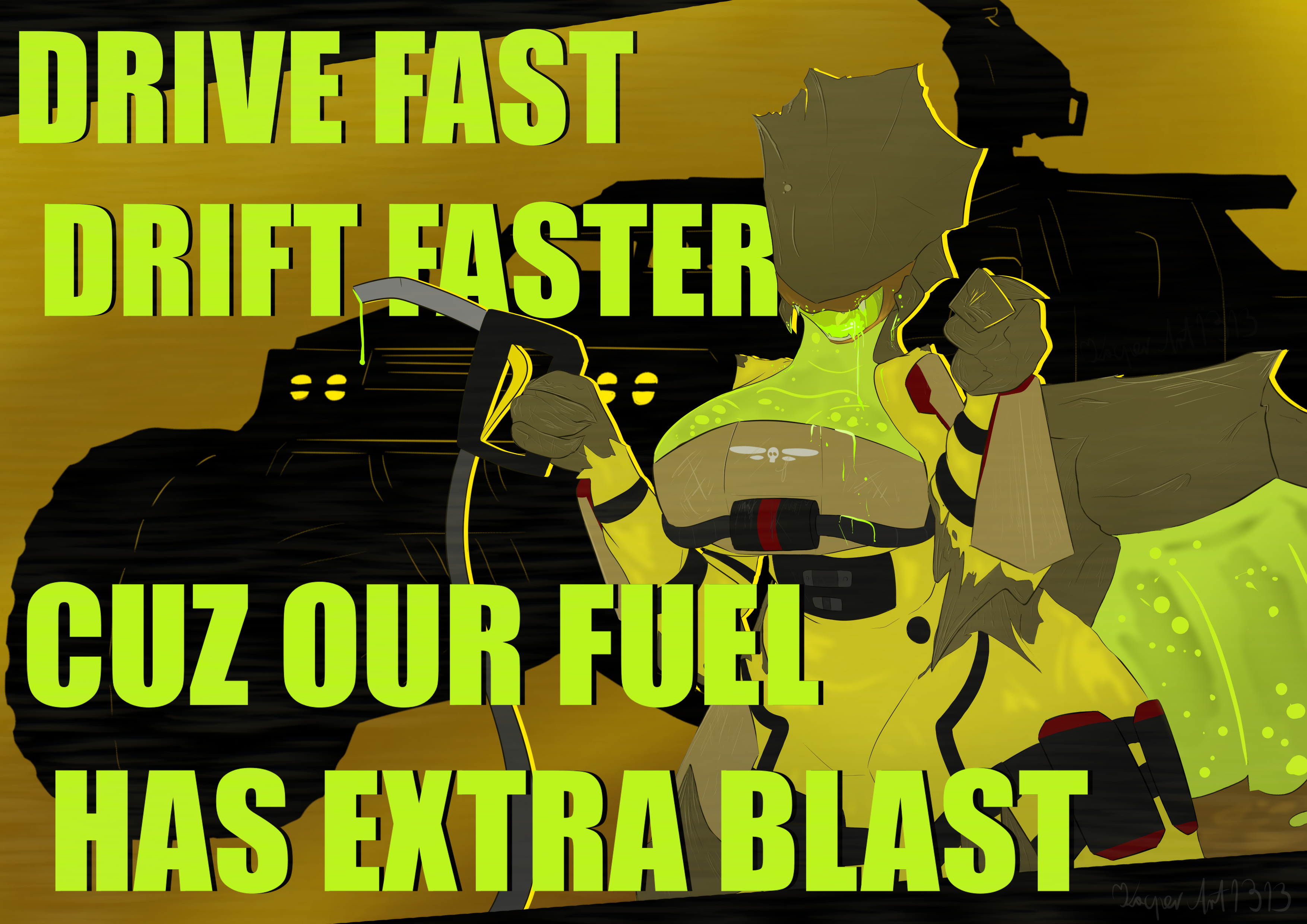Terminid Fuel Helldivers Terminid fuel ad by KacperArt1313 on DeviantArt