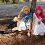 Alibaba and Morgiana Cosplay