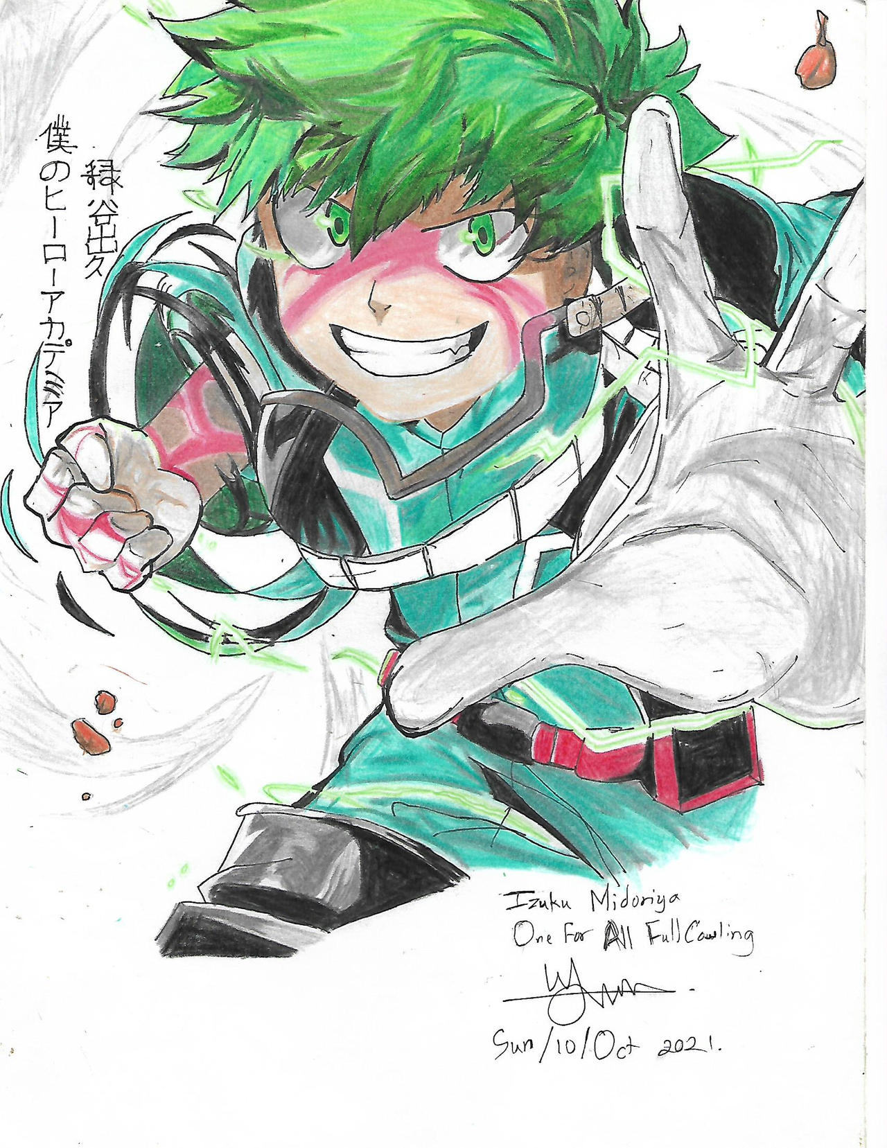 Izuku Midoriya MHA by plasmatrom on DeviantArt