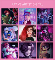 Art vs Artist digital version