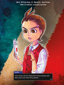 Chibi Apollo Justice - Ace Attorney