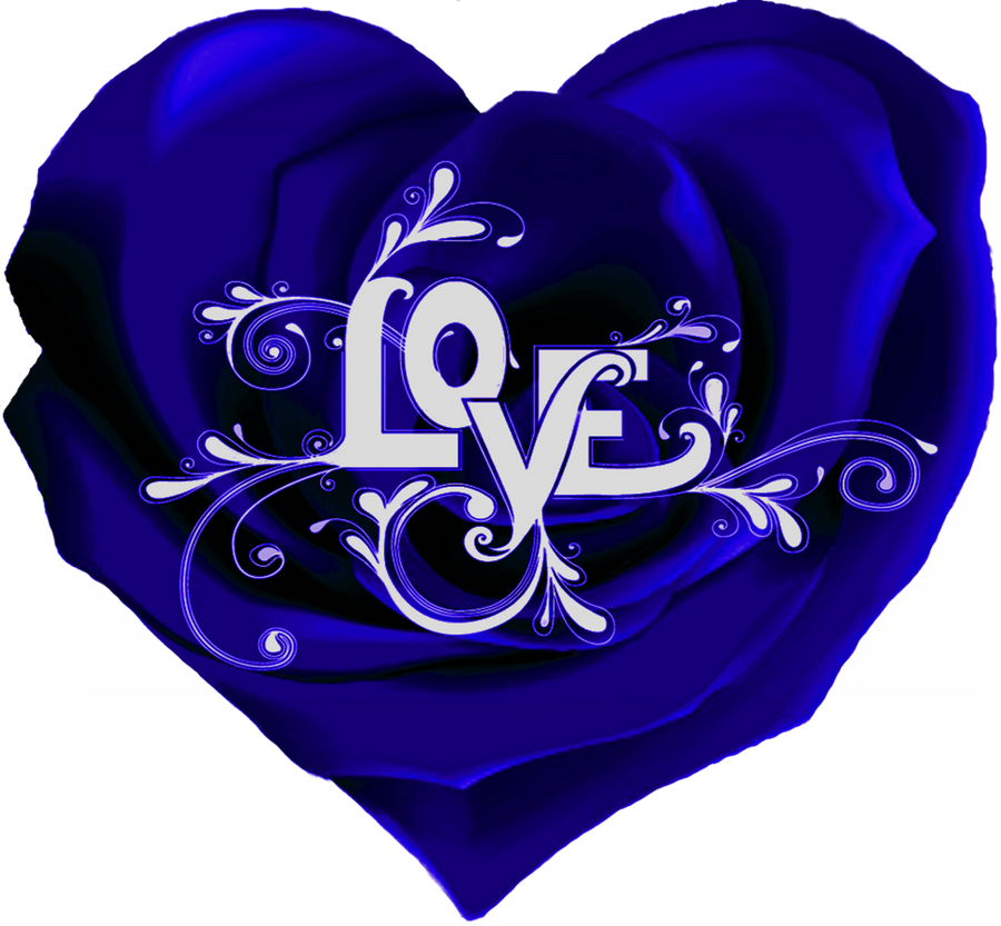 Blue Love Rose