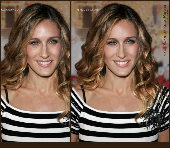 Retouch Sara Jessica Parker