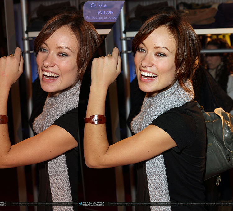 Retouch Olivia Wilde