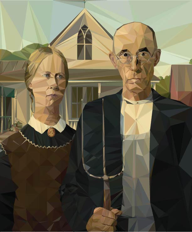American Gothic Project Final by protoace on DeviantArt