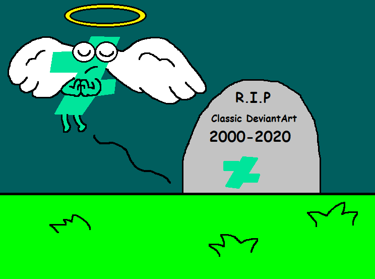 R.I.P Classic DeviantArt by DanCatDrawz on DeviantArt