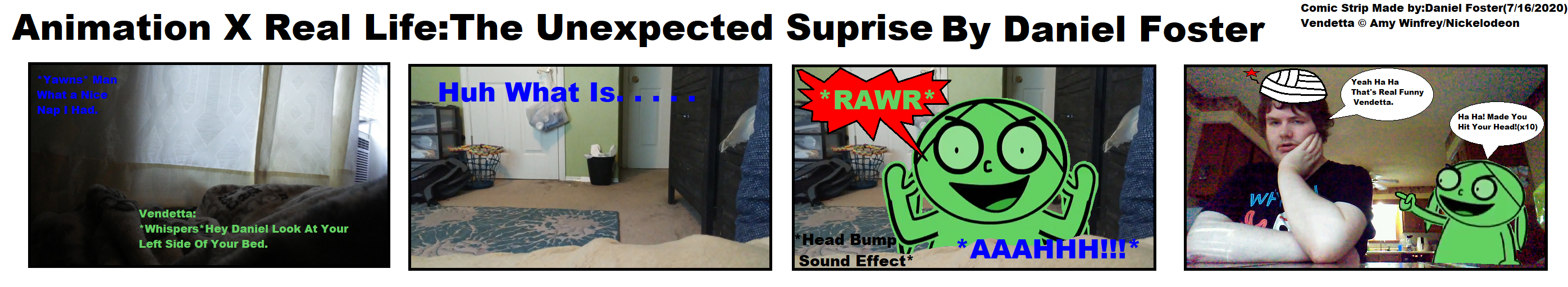 Deviantart Real Life Animation X Real Life:The Unexpected Suprise by DanCatDrawz on DeviantArt