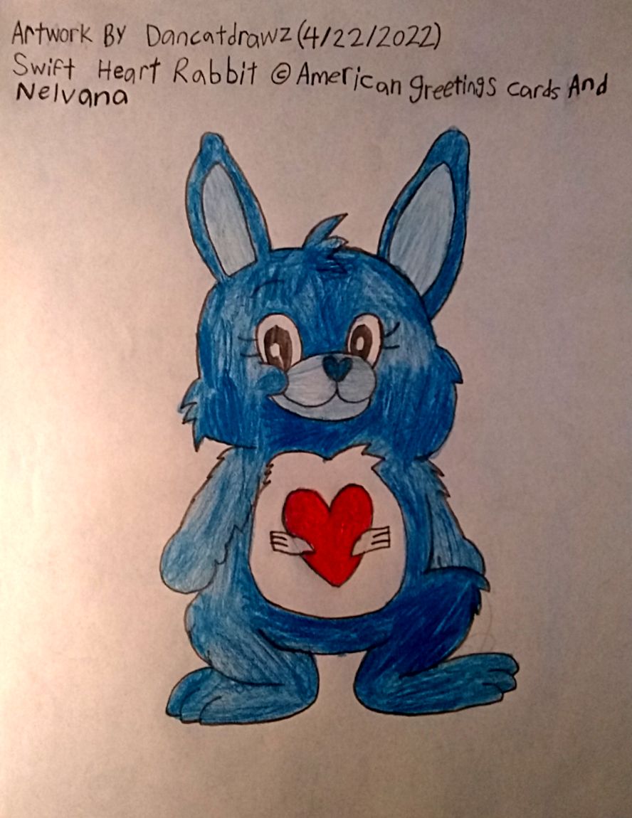 Swift Heart Rabbit Drawing by DanCatDrawz on DeviantArt