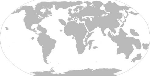 Map of Planet New Earth