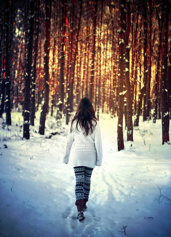 red forest by BaxiaArt