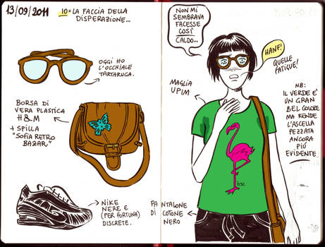 Illustrated fashion journal