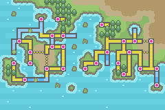 Pokemon Glazed World Map!