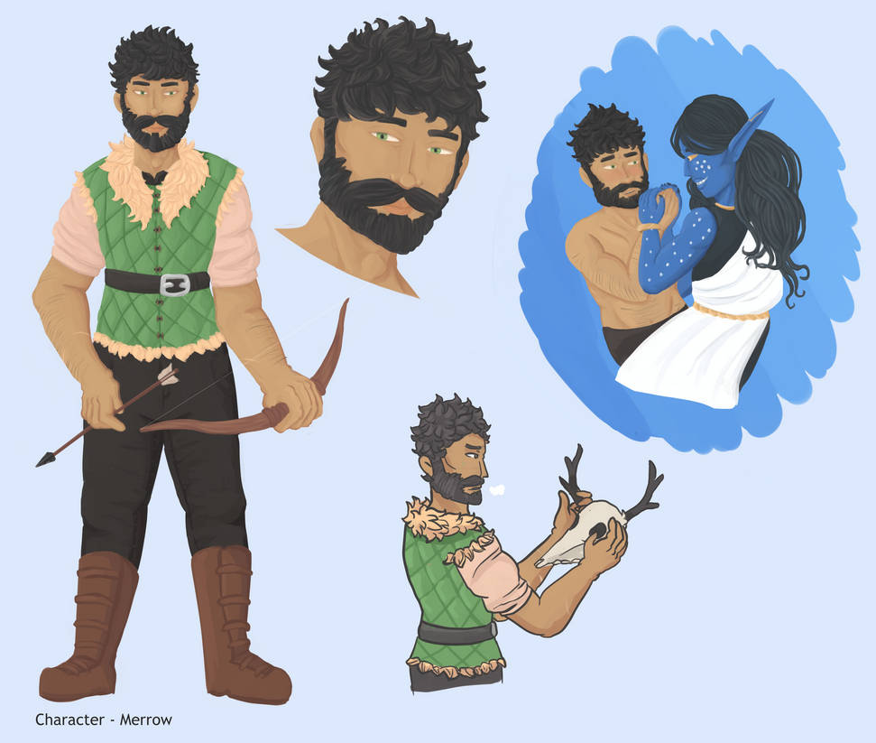 Portfolio Test - Character Art - Merrow by GoblinsnGnolls on DeviantArt