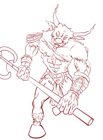 Minotaur Inks