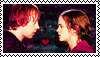ron and hermione stamp by laur-star