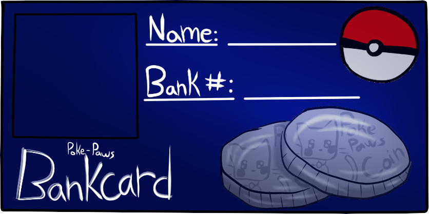 POKE-PAWS BANK CARD