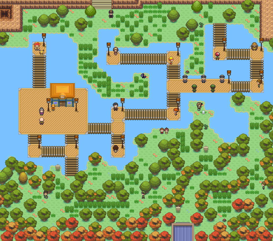 Pokemon FireRed Version Unknown Dungeon - Path to Mewtwo Map for Game Boy  Advance by Mew_Jadester - GameFAQs