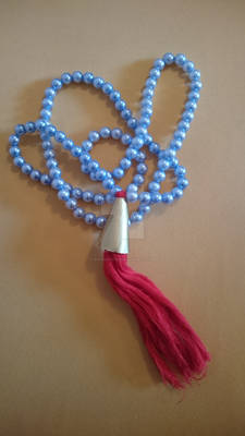 Shaman King Anna Cosplay - Blue bead bracelet