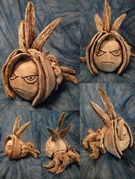 Shaman King: Amidamaru Clay Sculpture