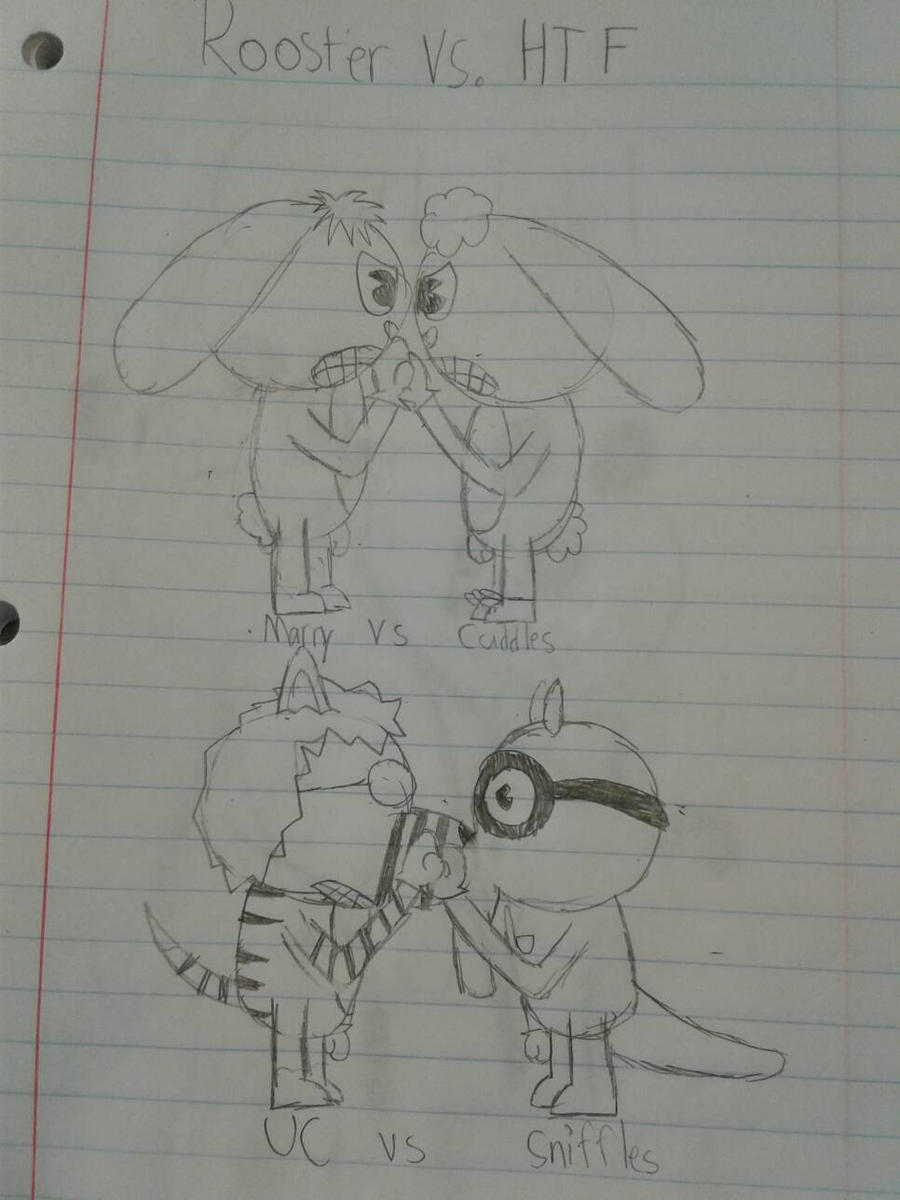 Rooster vs HTF by UvieWoosus on DeviantArt