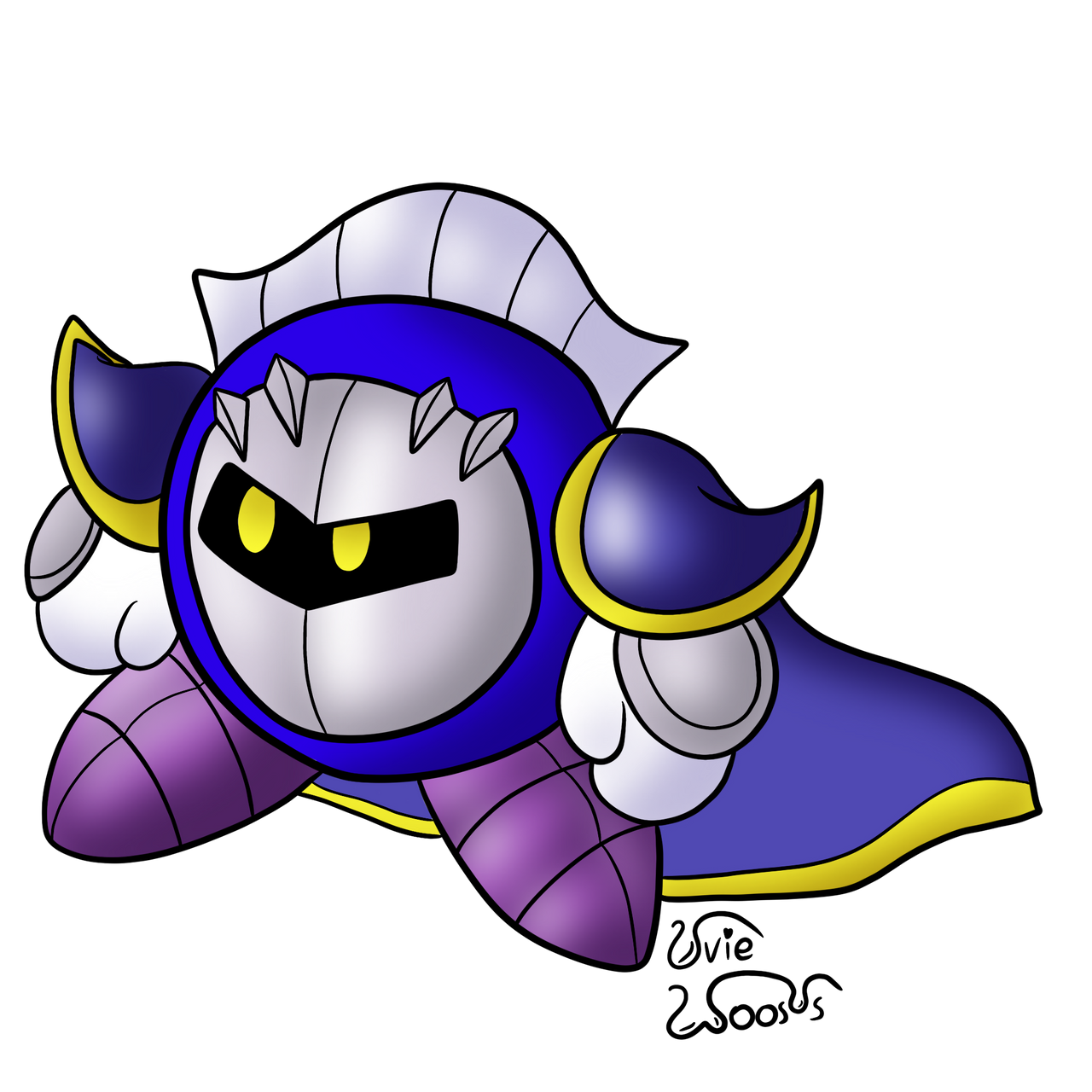 Meta Knight by UvieWoosus on DeviantArt