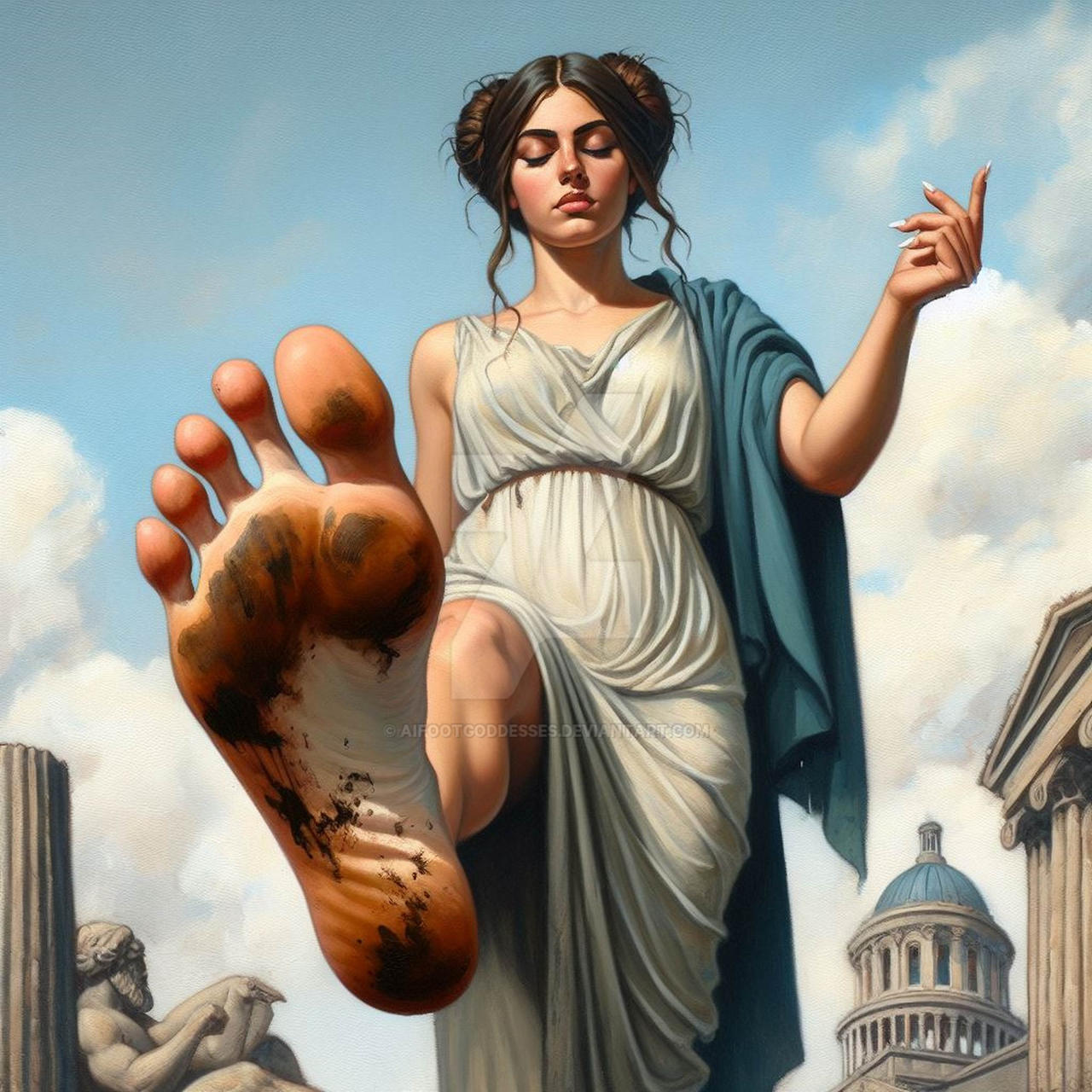Greek Queen Deviantart Greek Goddess II by AIFootGoddesses on DeviantArt