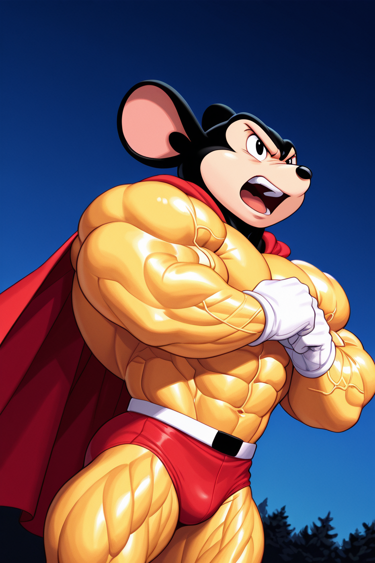 Bodybuilder Mouse Muscle hunk Mighty mouse 2 by antwan111 on DeviantArt