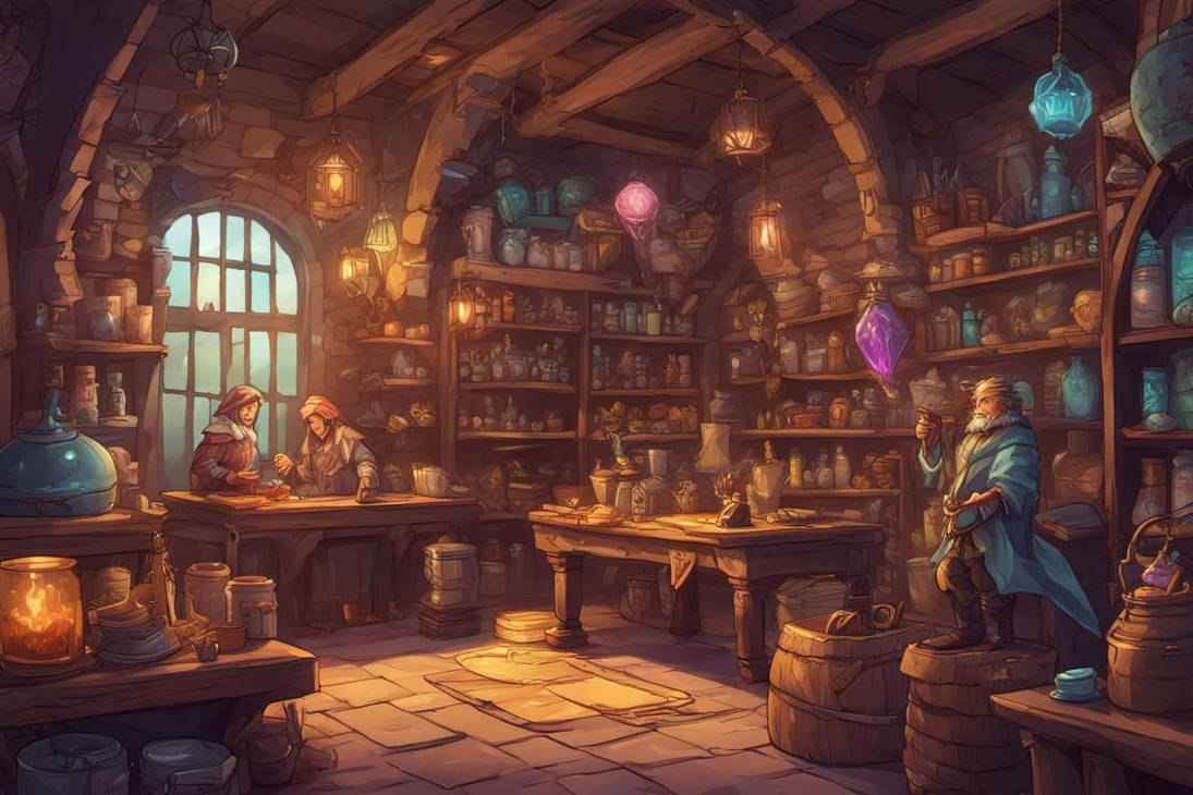 Magic Shop by forsaken1171 on DeviantArt