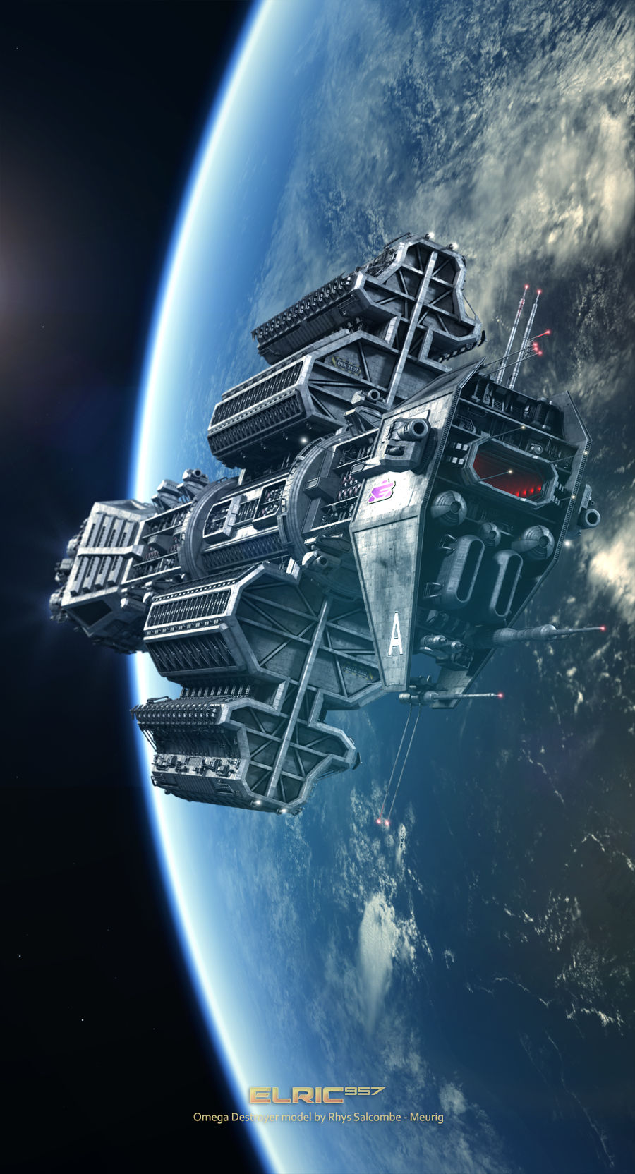 Omega Class Shuttle Babylon 5 - Omega Class by Elric957 on DeviantArt