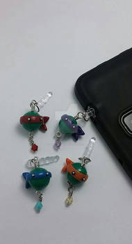 TMNT Phone Charms