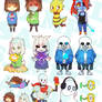 Undertale stickers