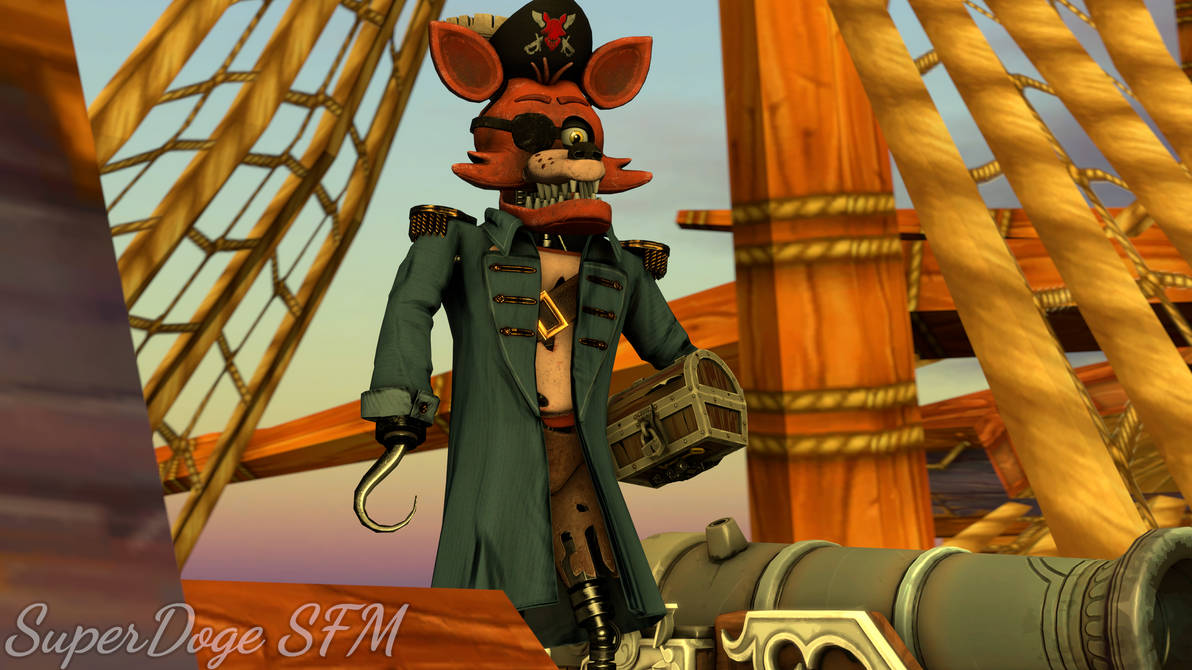 Captain Foxy Action figure by EEARTTY on DeviantArt