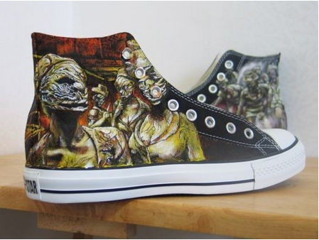 Silent Hill Handpainted sneakers