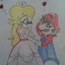 PEACH AND MARIO