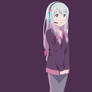 Minimalist Wallpaper - Izumi Sagiri [4]