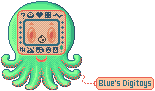 Pixel pet June - Octopus