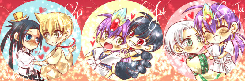 Magi: Shippy Button Set 1