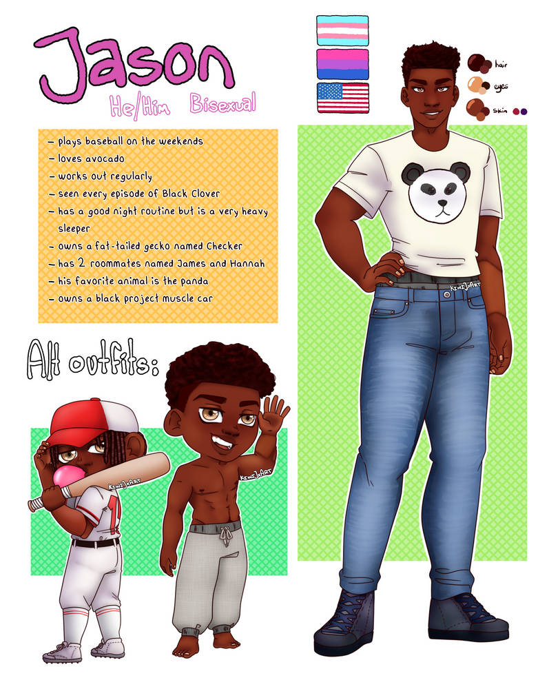 Jason Ref Picture Jason - Ref Sheet by Kiwi-Jx-Art on DeviantArt