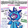 Kigurumi Pajama slots OPEN now!