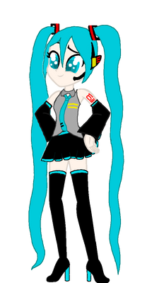 Hatsune Miku (Equestria Girls Style)