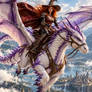 Witchblade on her mount