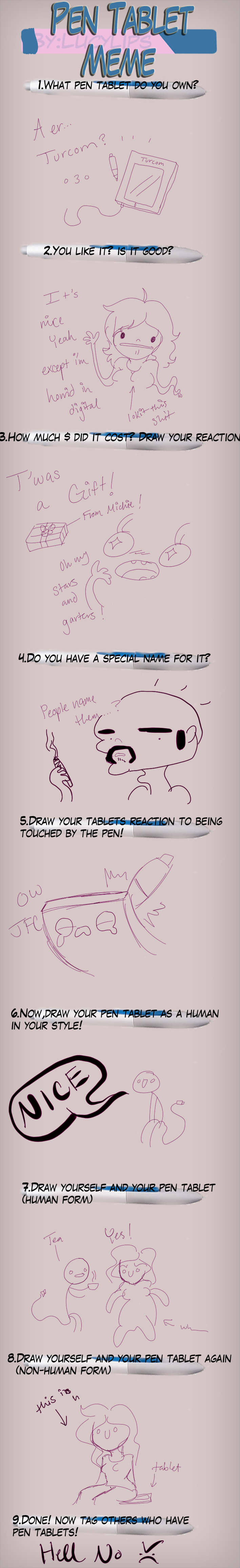 Pen Tablet Meme by Lucylips