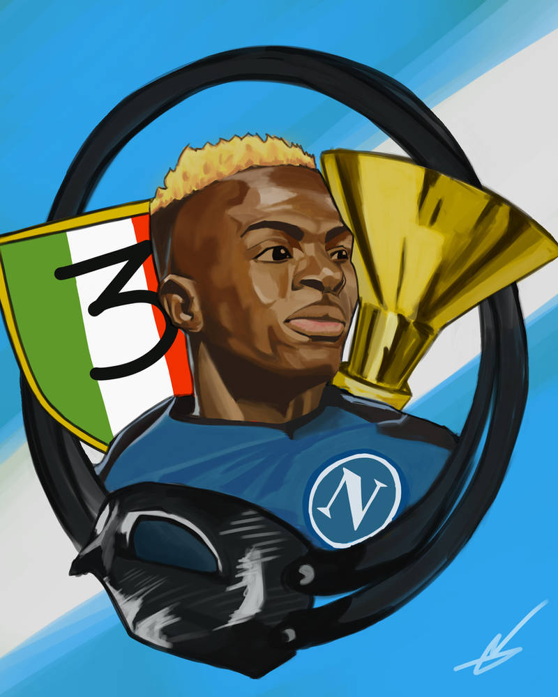 Victor Osimhen Celebration by Gaiarc on DeviantArt