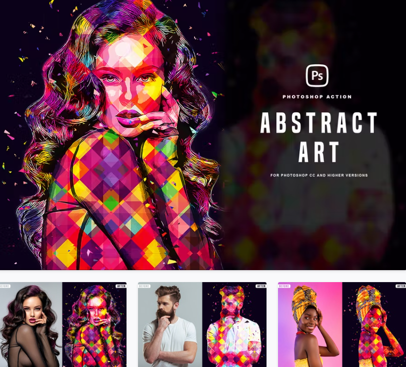 Abstract Photoshop Example Abstract Art Photoshop Action by KayleeNelson on DeviantArt
