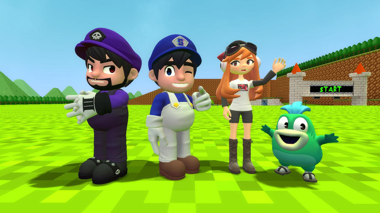 New SMG4 Redesigns by theoclovis2468 on DeviantArt