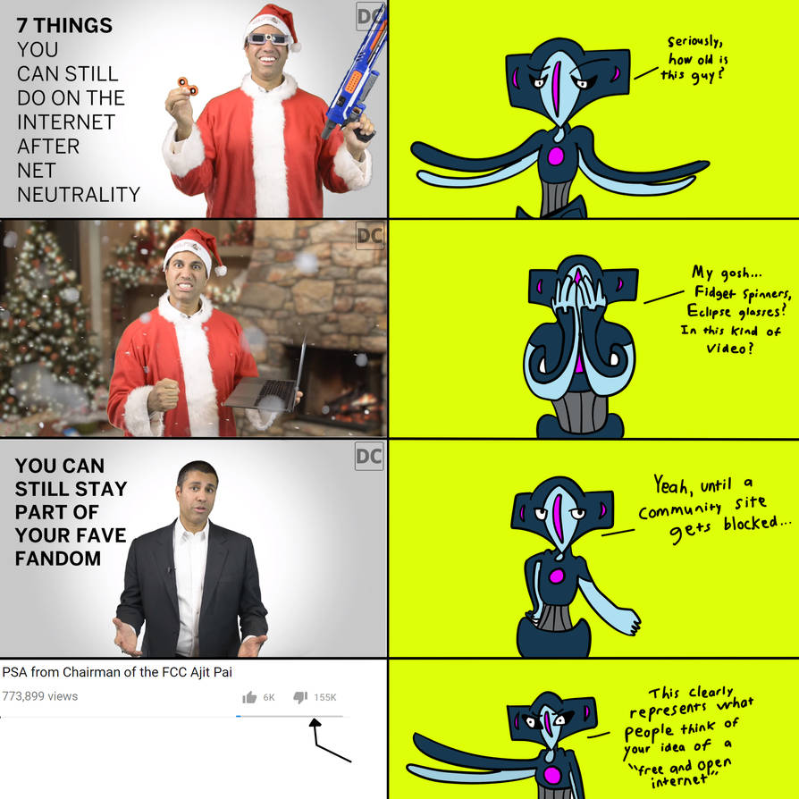 Ajit Pai S PSA By DeoxysDivinity On DeviantArt