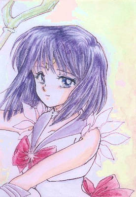 ACEO: Sailor Saturn 1